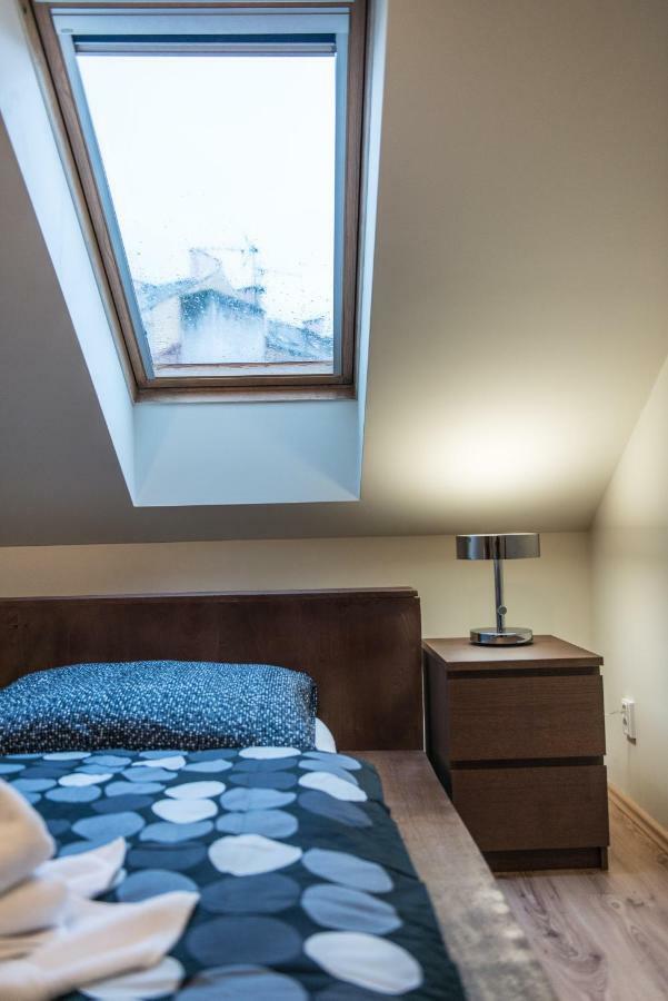 Spacious And Quiet Attic Flat In Centre Praag Buitenkant foto